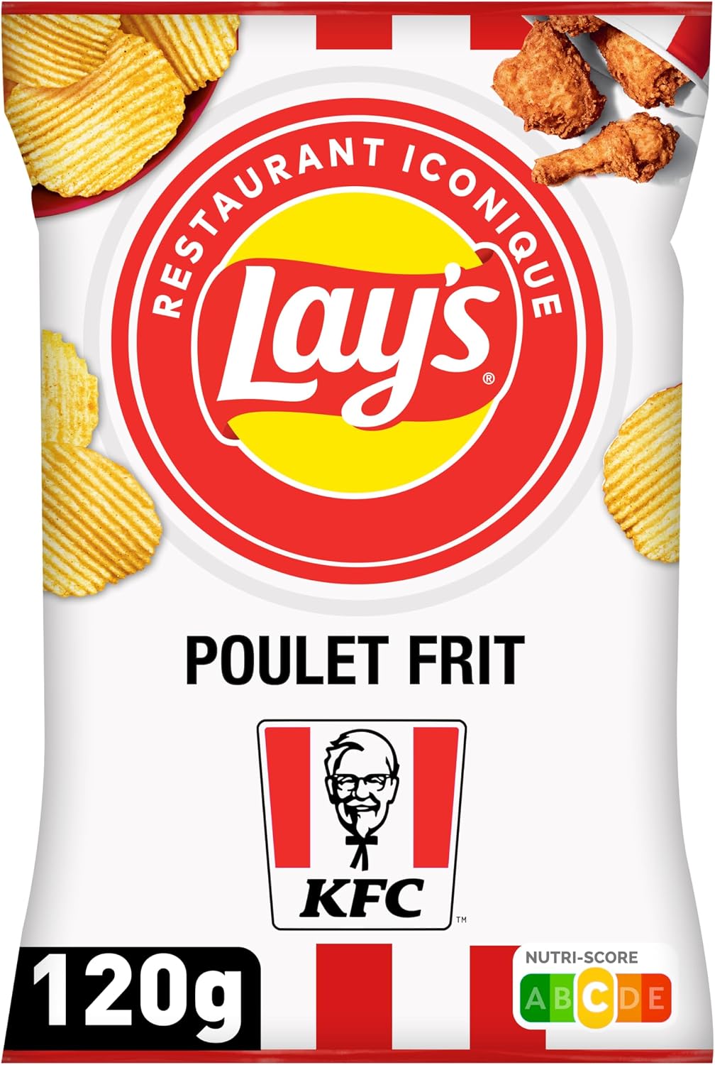LAY'S Iconique Chips Saveur KFC 120g