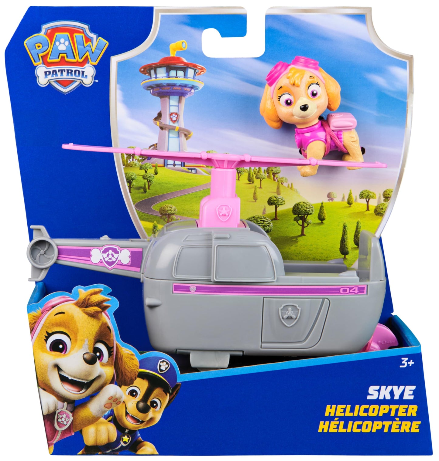 Paw Patrol - Pat Patrouille - Véhicule 15 Cm Et Figurine Liberty