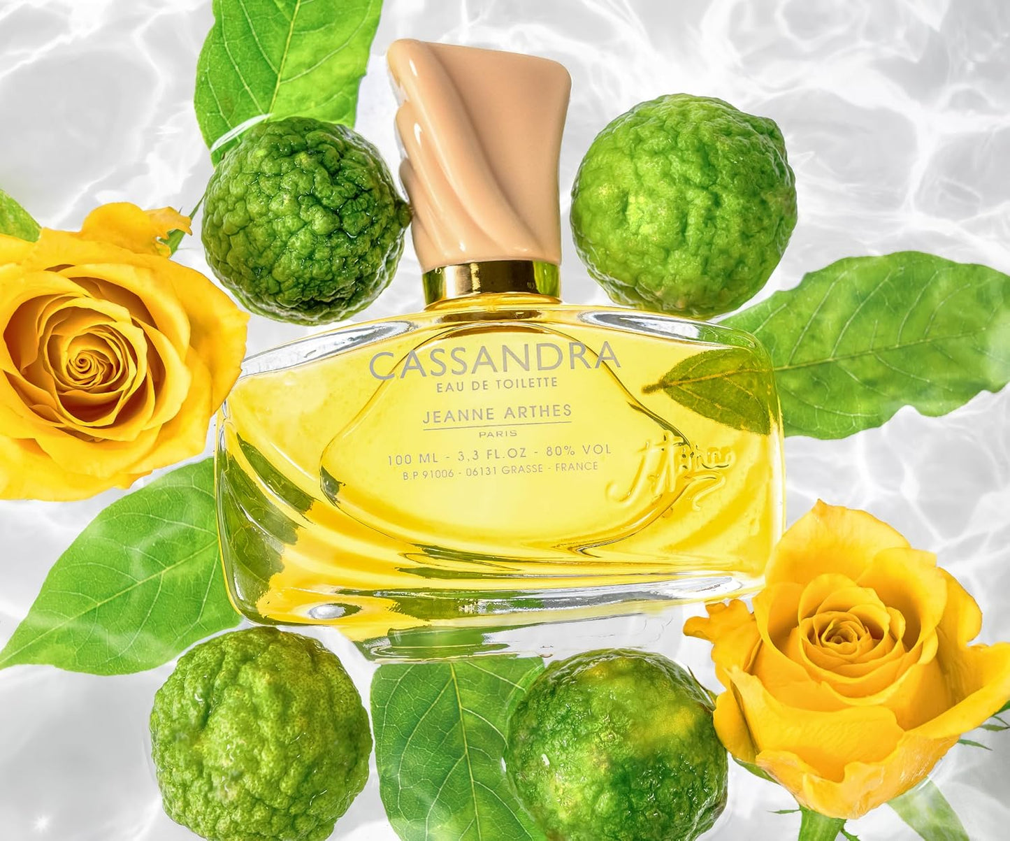 JEANNE ARTHES - Cassandra - Eau de Toilette - Parfum Femme - 100 ml - Fabriqué en France