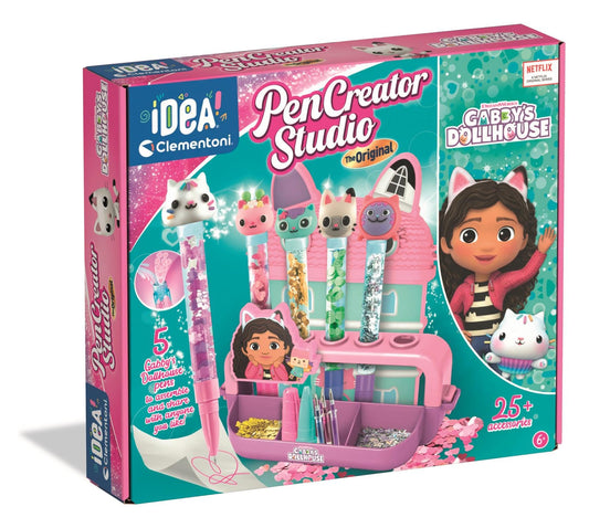 Atelier Hello Kitty 5 Stylos Figurines Décorations et Stickers Dès 6 Ans