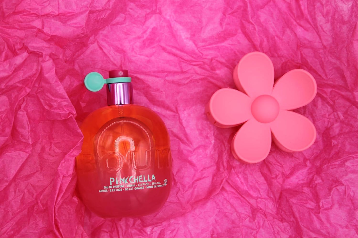 JEANNE ARTHES - Parfum Femme Boum Pinkchella - Eau de Parfum - Flacon Vaporisateur 100 ml - Vanille & Musc - Fabriqué en France à Grasse