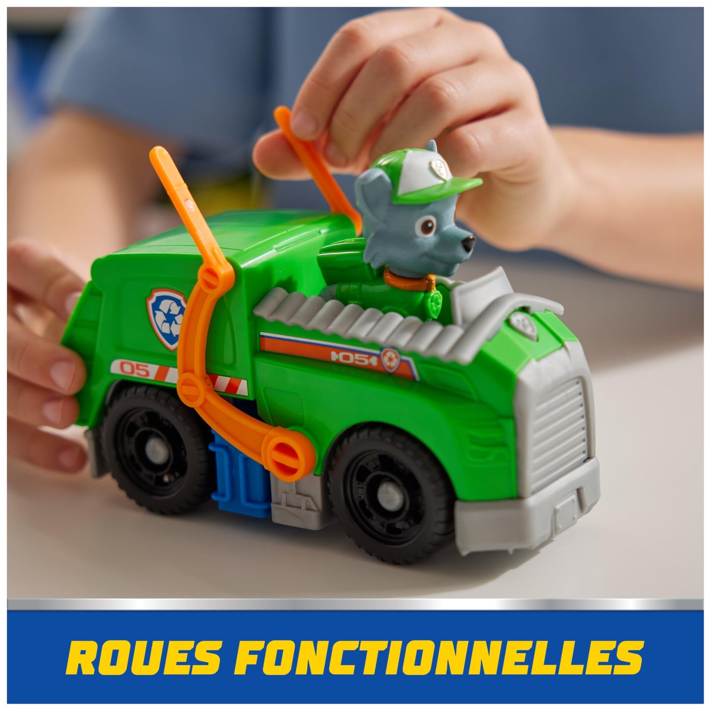 Paw Patrol - Pat Patrouille - Véhicule 15 Cm Et Figurine Liberty