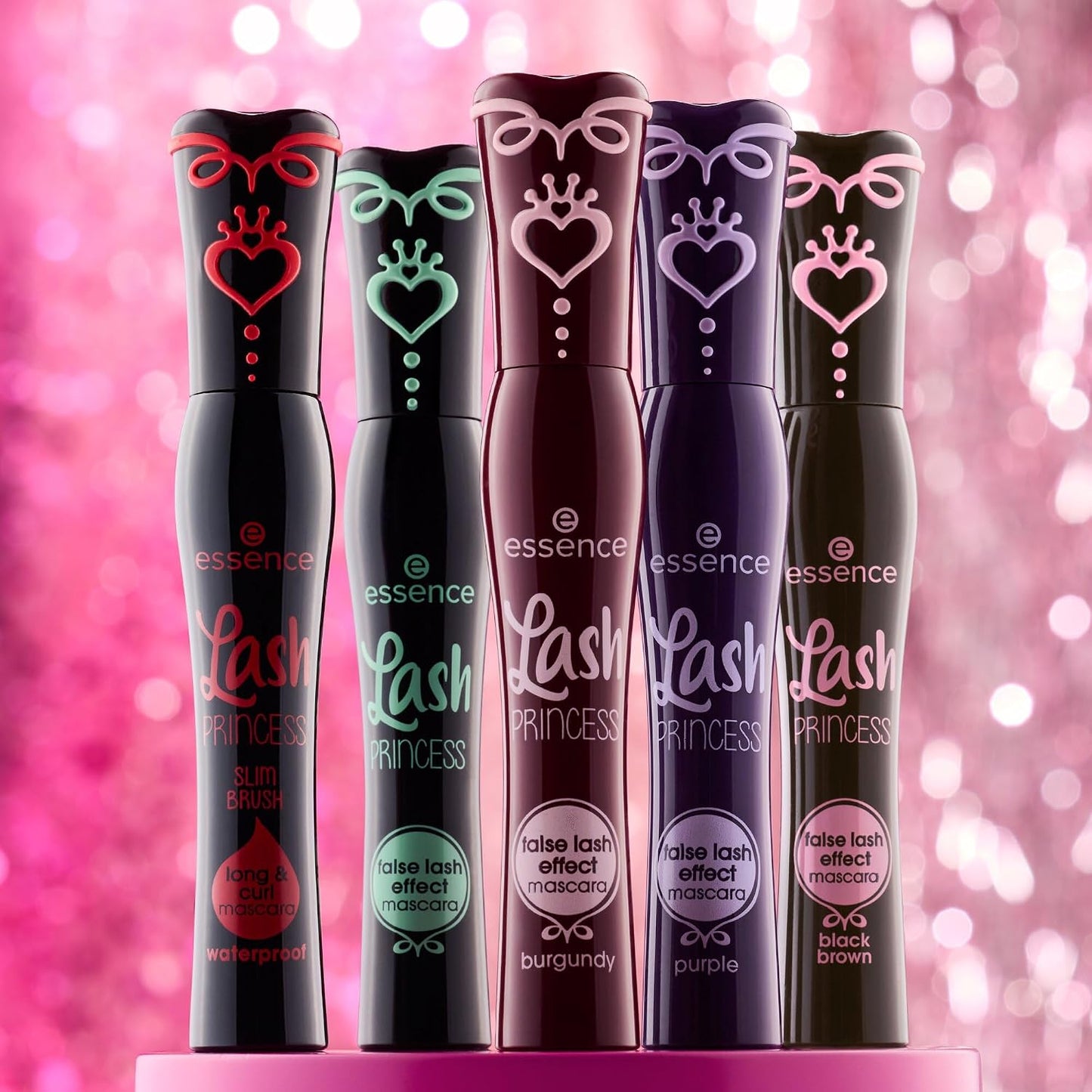 essence Lash PRINCESS false lash effect mascara black brown mascara effet faux cils, augmentant le volume, effet faux-cils, mettant en valeur l'oeil, allongeant (12ml)