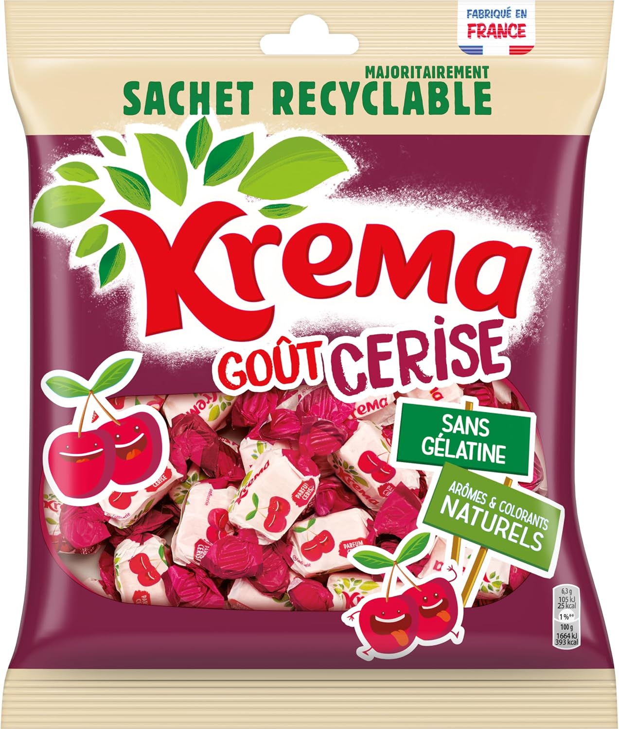 KREMA Cerise Recyclable 240g
