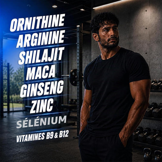 TRYVITE – Formule pour Hommes Actifs – Fabriqué en France – 60 Gélules.