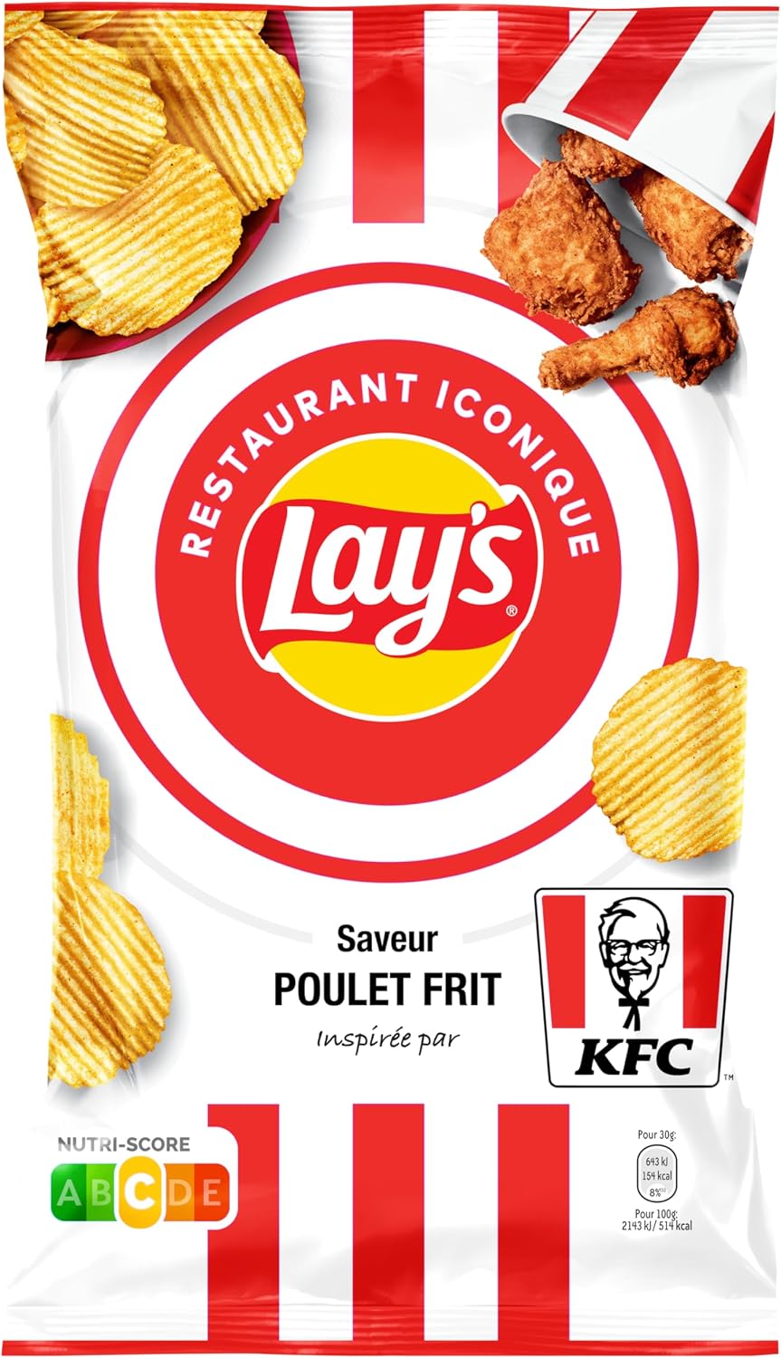 LAY'S Iconique Chips Saveur KFC 120g