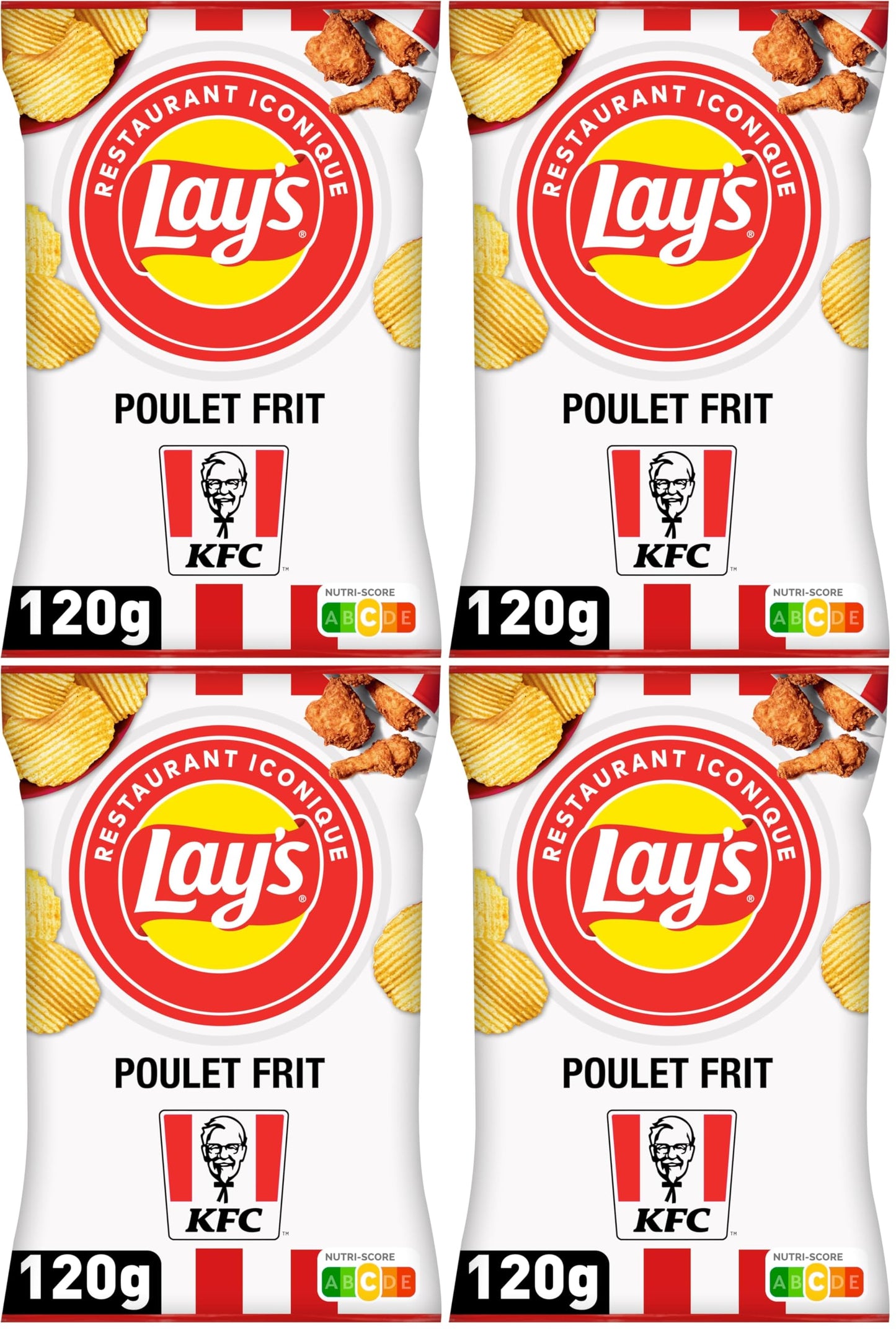 LAY'S Iconique Chips Saveur KFC 120g