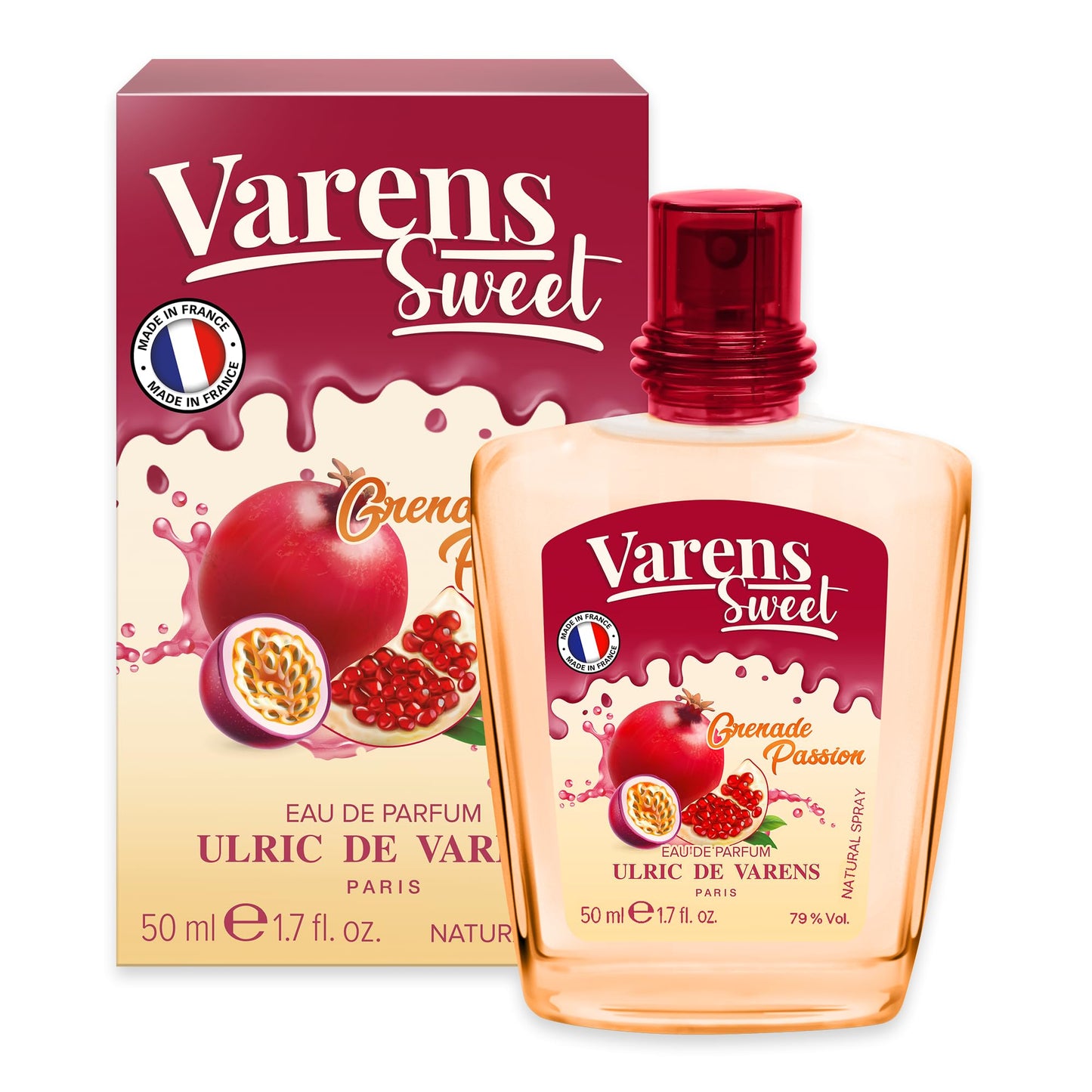 ULRIC DE VARENS - Eau de Parfum Varens - Parfum Femme - Vaporisateur - Made in France - 50 ml