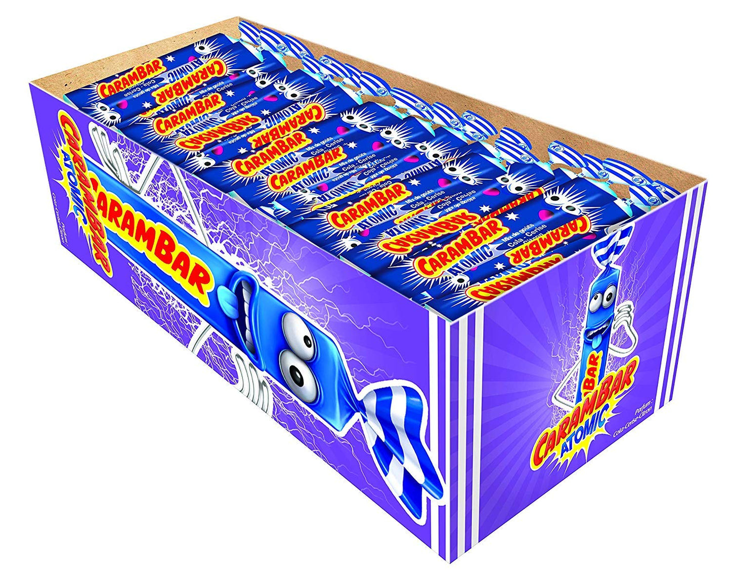 CARAMBAR Bonbons Carambar Barbe à Papa Boite 180 pièces, Rose (Lot de 1)