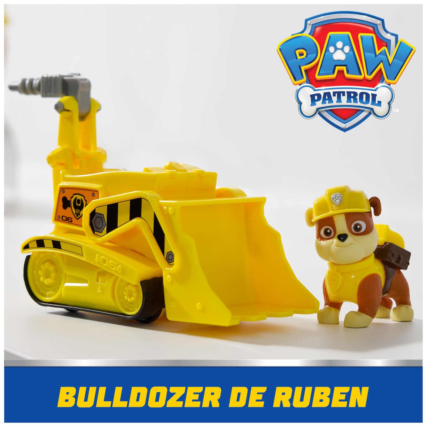 Paw Patrol - Pat Patrouille - Véhicule 15 Cm Et Figurine Liberty