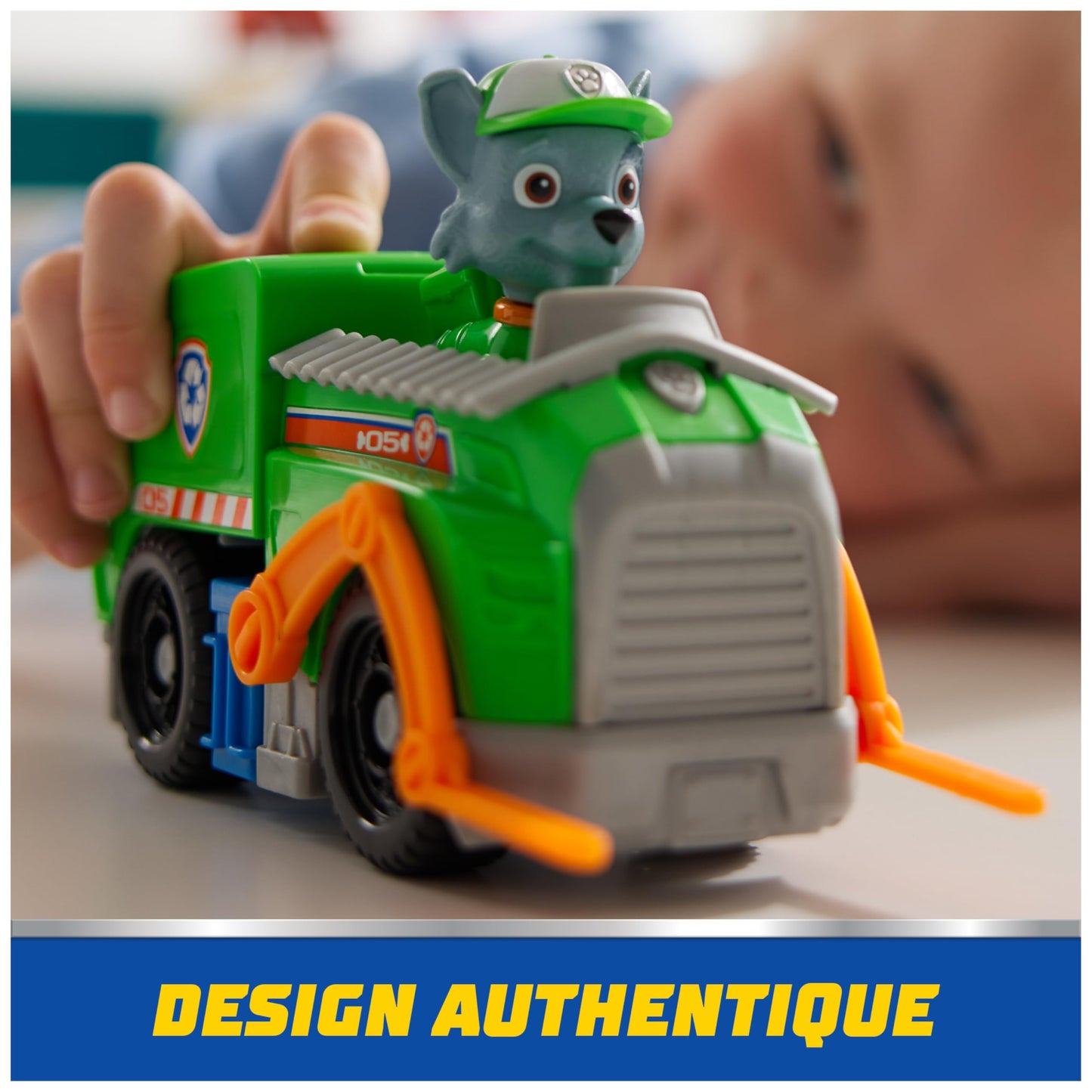 Paw Patrol - Pat Patrouille - Véhicule 15 Cm Et Figurine Liberty