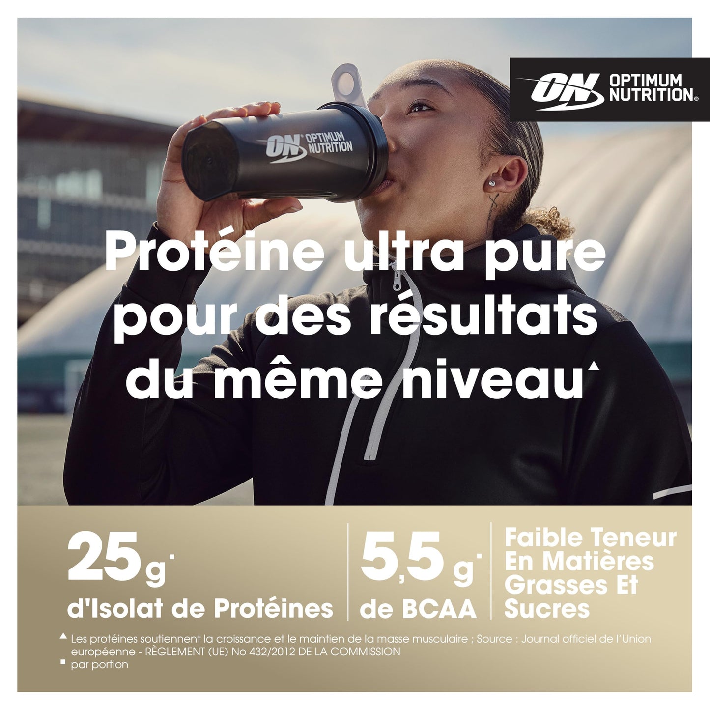 Optimum Nutrition Gold Standard 100% Isolate Protéine de Whey, 930g