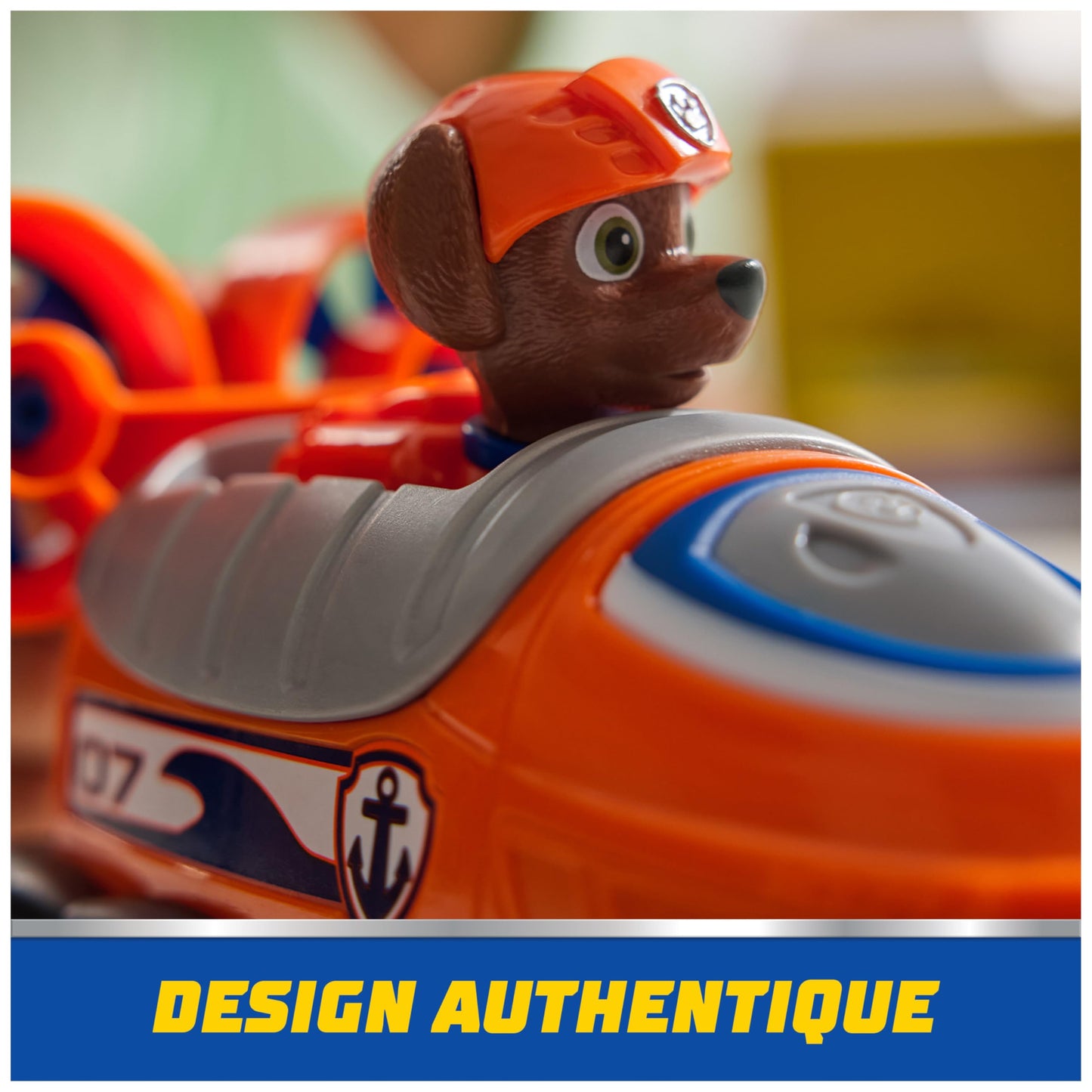 Paw Patrol - Pat Patrouille - Véhicule 15 Cm Et Figurine Liberty
