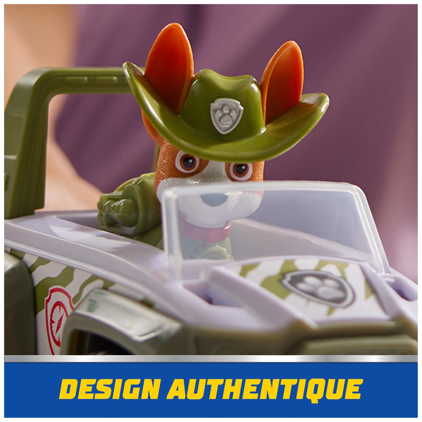 Paw Patrol - Pat Patrouille - Véhicule 15 Cm Et Figurine Liberty