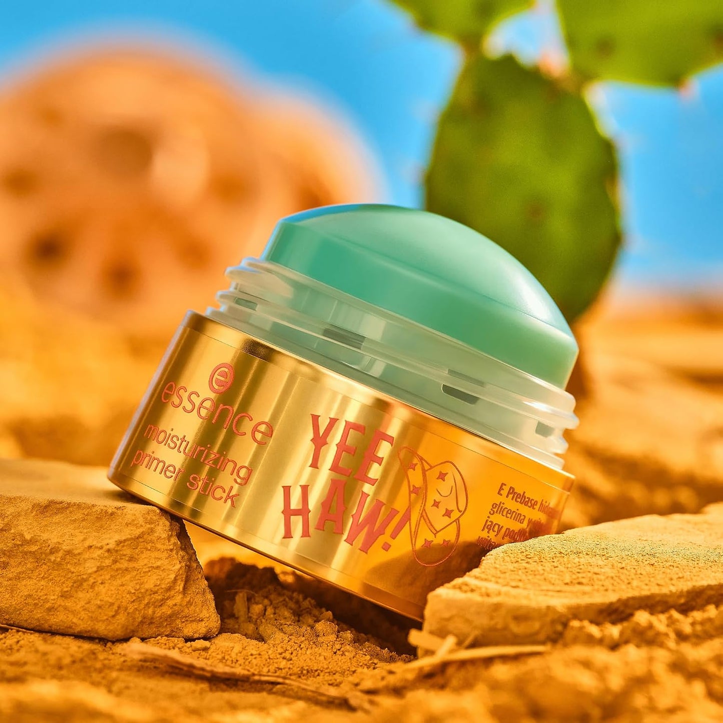 essence YEE HAW! moisturizing primer stick, humidifiant/hydratant, longue durée (10.2g)