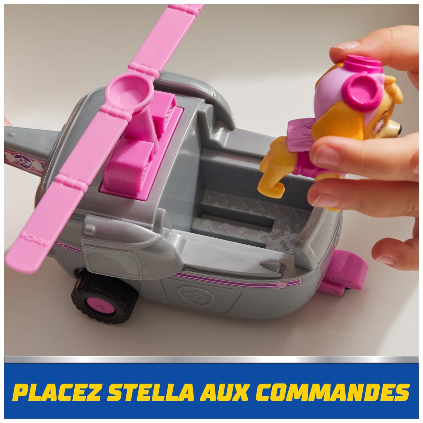 Paw Patrol - Pat Patrouille - Véhicule 15 Cm Et Figurine Liberty