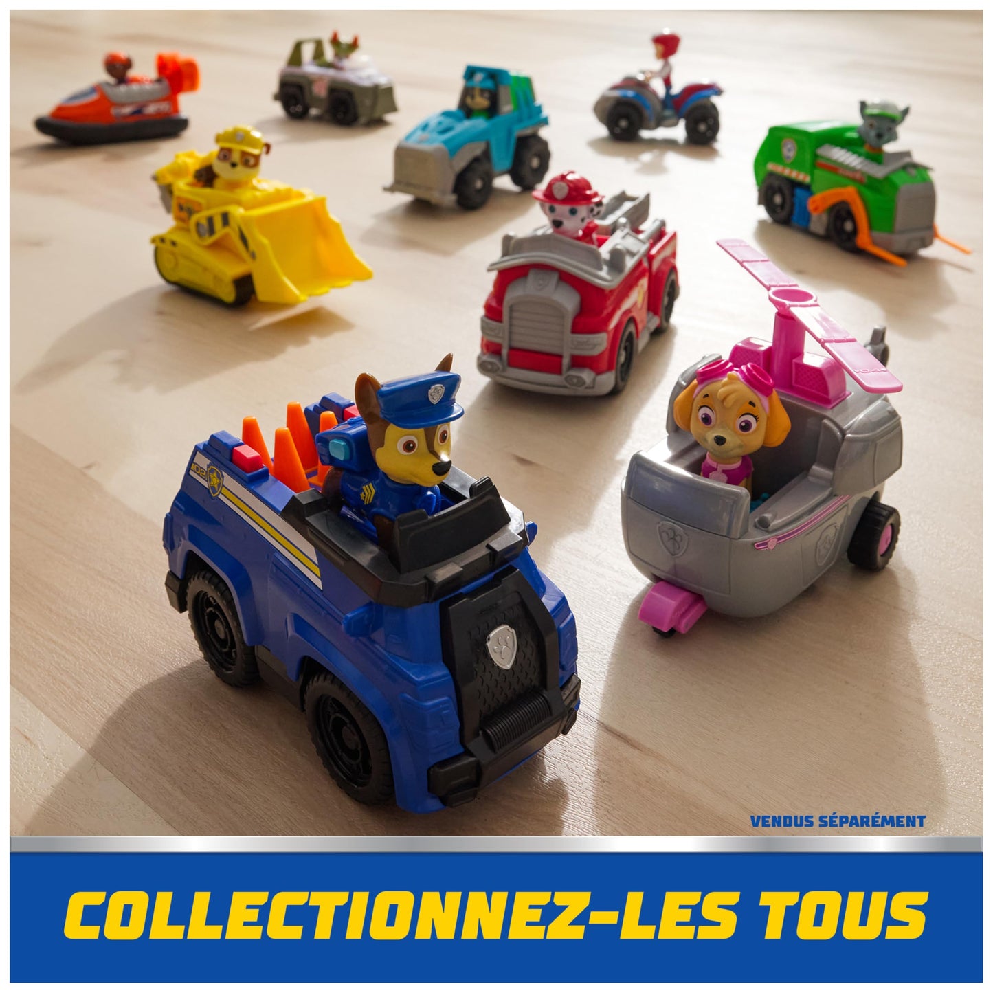 Paw Patrol - Pat Patrouille - Véhicule 15 Cm Et Figurine Liberty