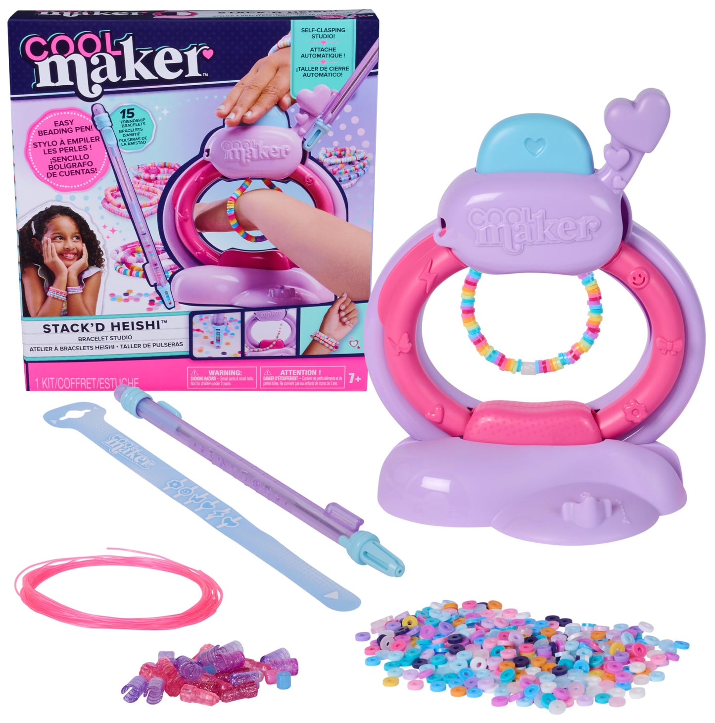 Cool MAKER - Recharges Atelier Bracelets Heishi - Activité Manuelle Enfant