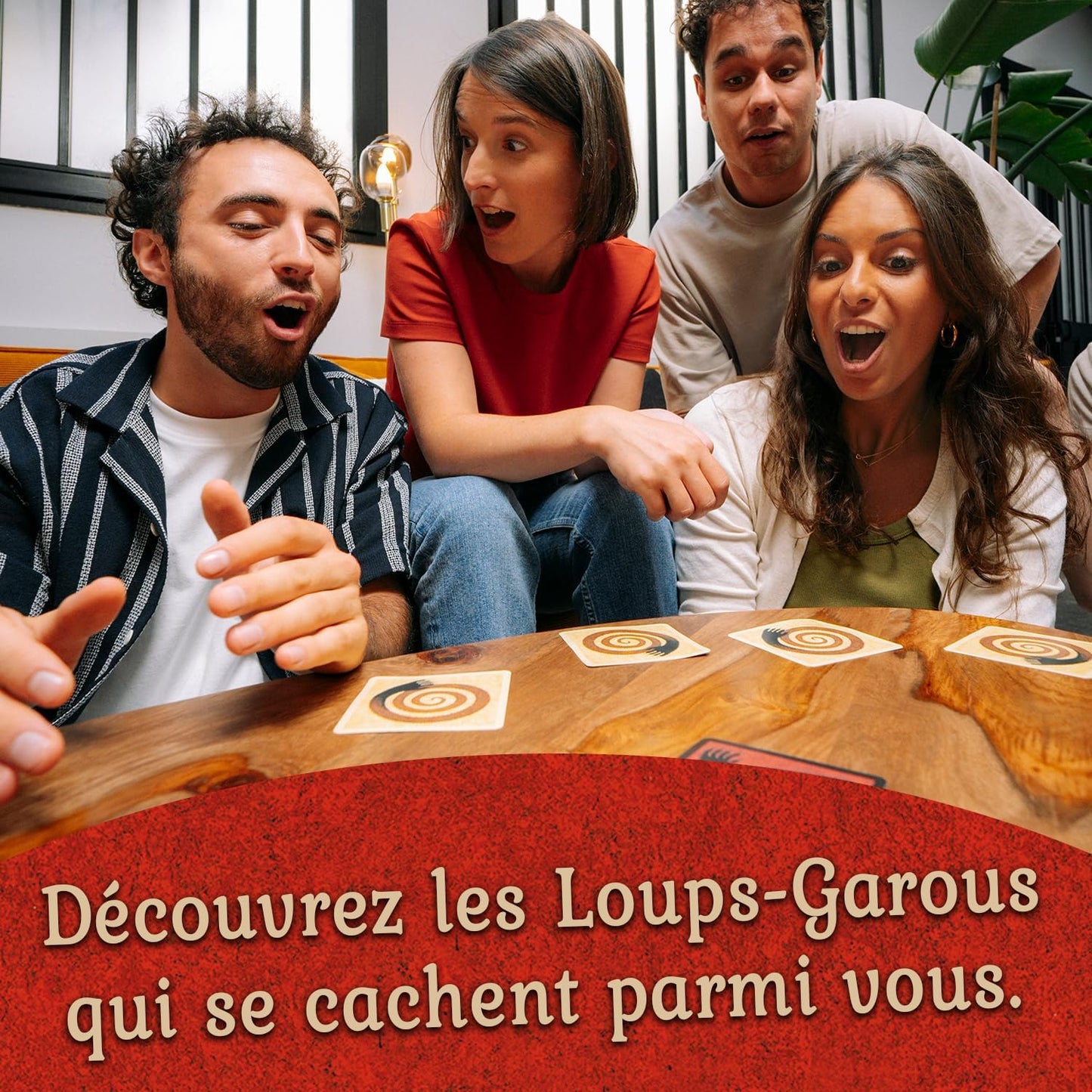 Asmodee - Les Loups-GAROUS DE THIERCELIEUX - Jeu de Société de Bluff
