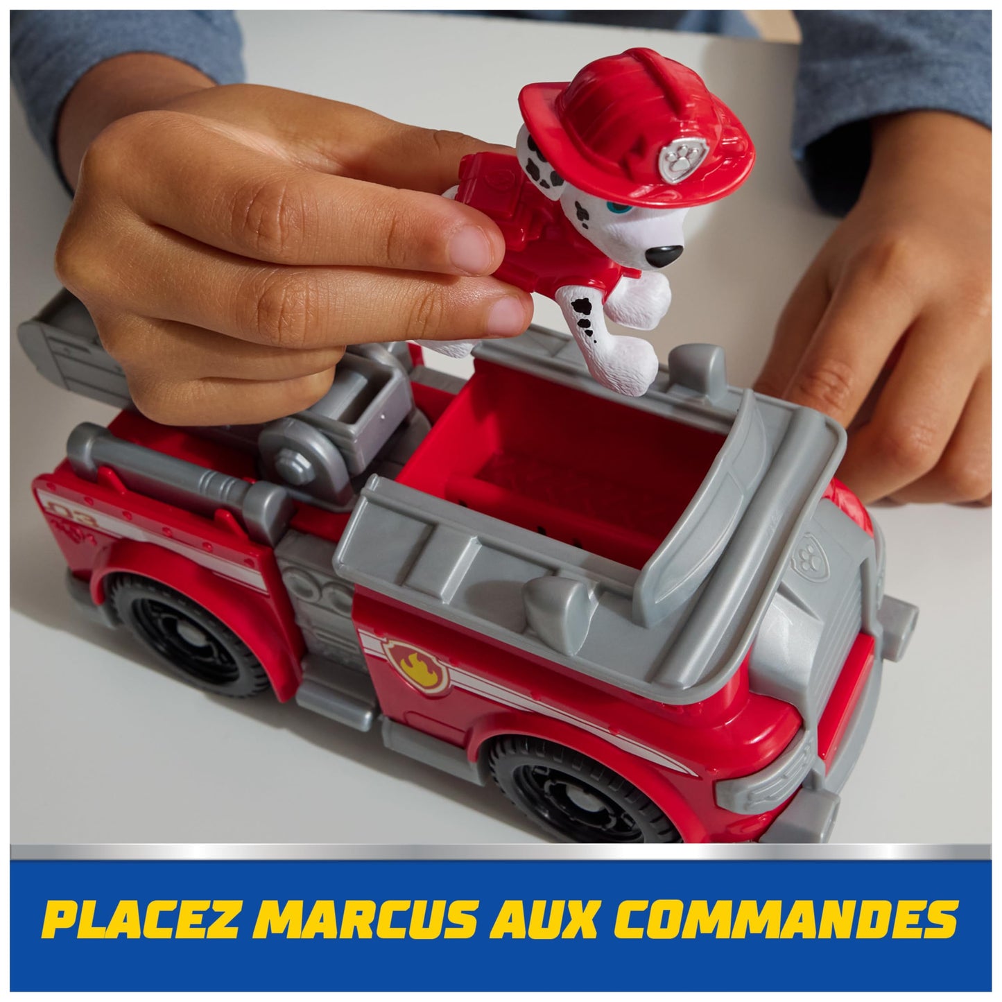 Paw Patrol - Pat Patrouille - Véhicule 15 Cm Et Figurine Liberty