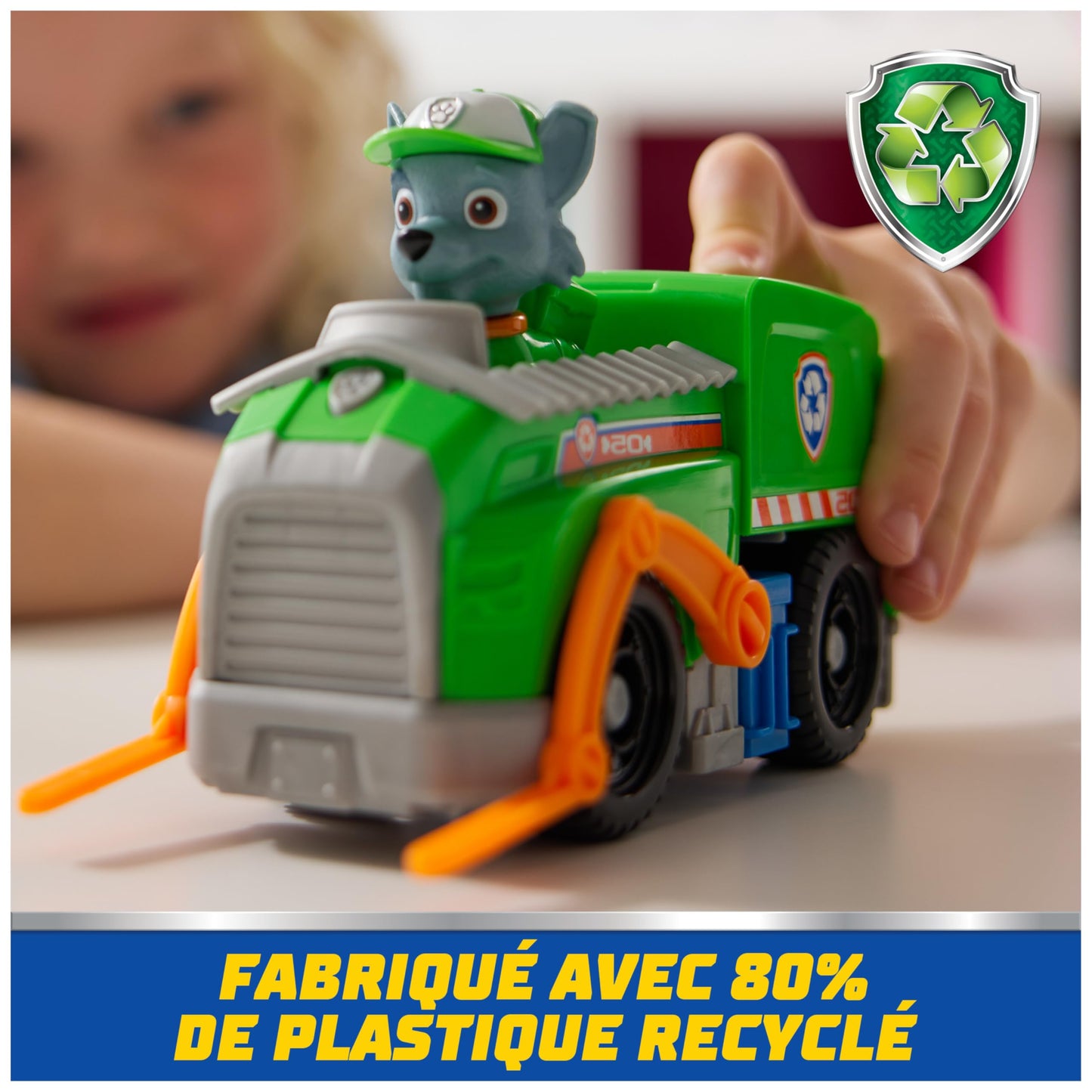 Paw Patrol - Pat Patrouille - Véhicule 15 Cm Et Figurine Liberty