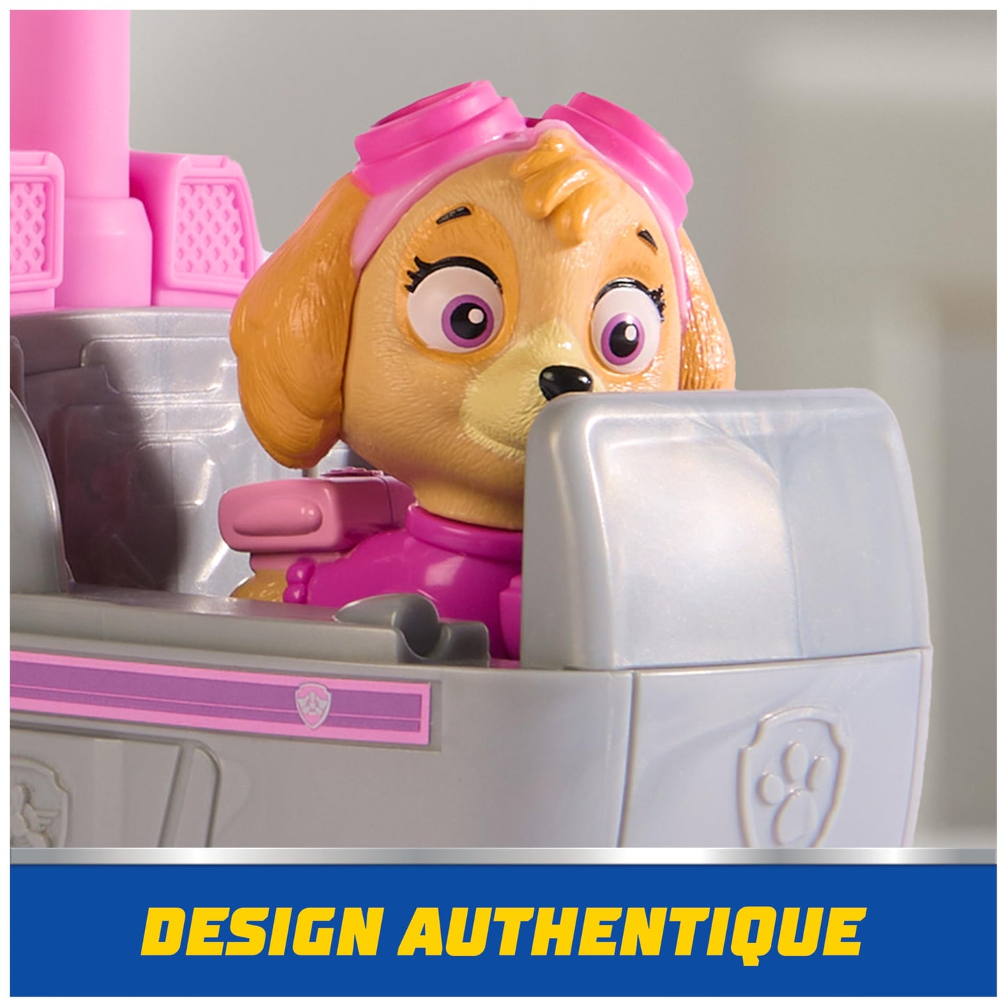 Paw Patrol - Pat Patrouille - Véhicule 15 Cm Et Figurine Liberty