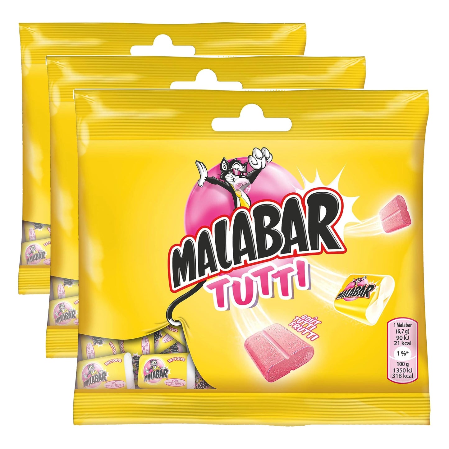 Malabar Fruit mélangé Tutti Paquet 67g