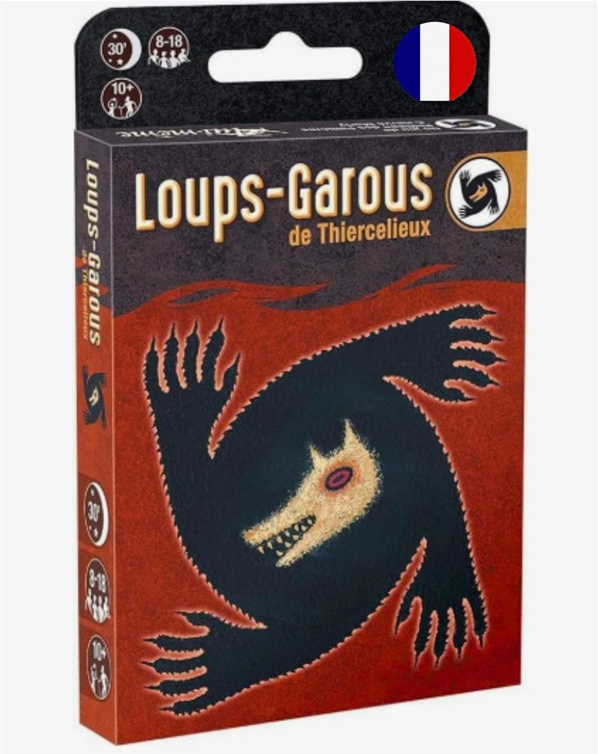 Asmodee - Les Loups-GAROUS DE THIERCELIEUX - Jeu de Société de Bluff
