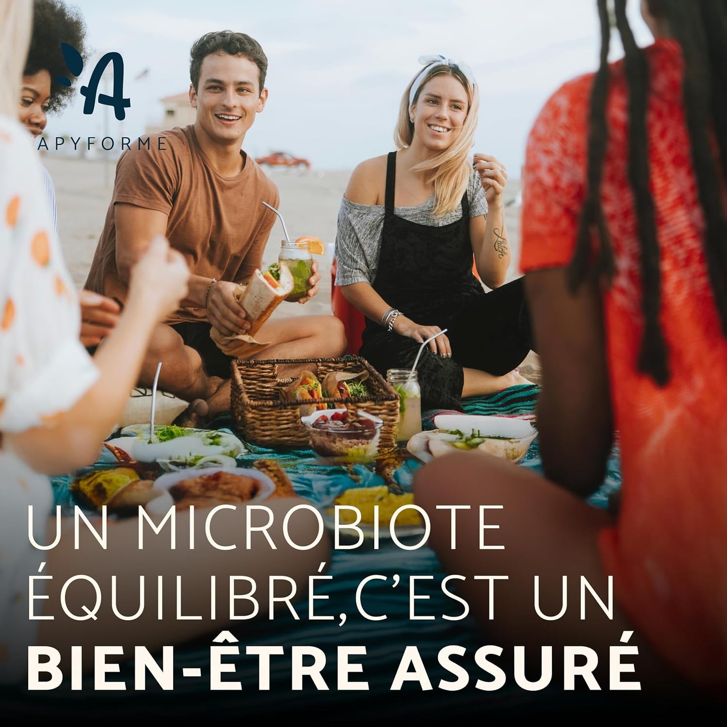 Apyforme Probio+ Probiotique Flore Intestinale 60 Milliards UFC/Jour