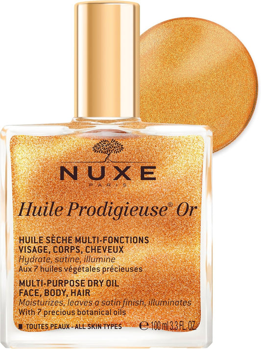 Nuxe Huile Prodigieuse Or Vaporisateur Traitement du Corps 100 ml (Lot de 1)