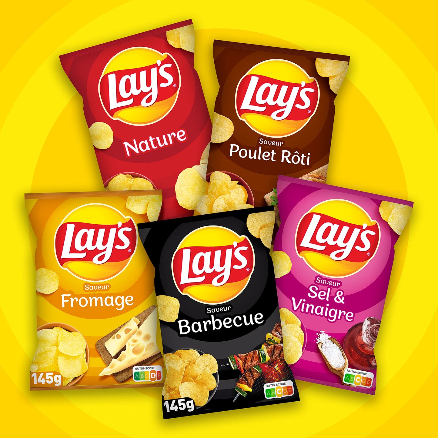 Lay's Sabor Barbacoa 145 g