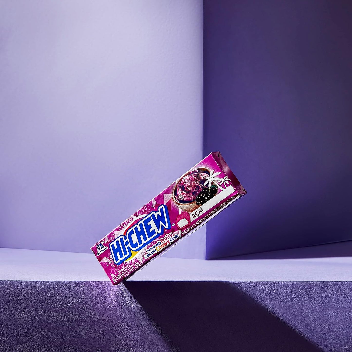 HI-CHEW Bonbons à Mâcher Saveur Açaï 15 Étuis X 50 g