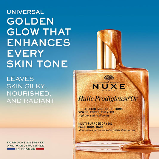 Nuxe Huile Prodigieuse Or Vaporisateur Traitement du Corps 100 ml (Lot de 1)