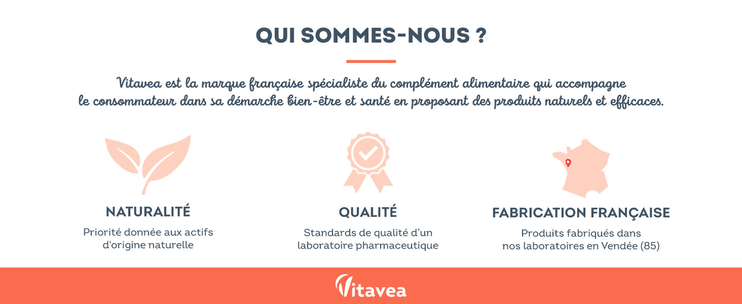 Vitavea Bien-être - Vitamina D - Inmunidad Huesos y Músculos - 30 comprimidos