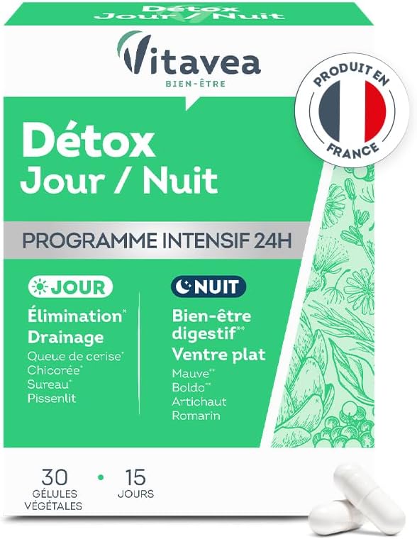 Vitavea Bien-être - Détox Jour/Nuit Programme Intensif - 15 jours