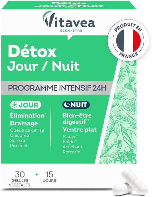 Vitavea Bien-être - Détox Jour/Nuit Programme Intensif - 15 jours