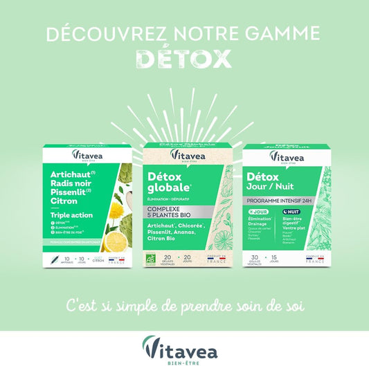 Vitavea Bien-être - Détox Jour/Nuit Programme Intensif - 15 jours