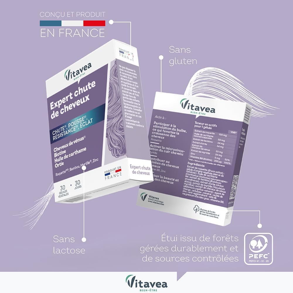 Vitavea Bienestar - Experto Caída del Cabello - Complejo Capilar - 30 días