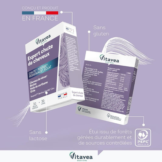 Vitavea Bien-être - Expert Chute de Cheveux - Complex Capillaire - 30 jours