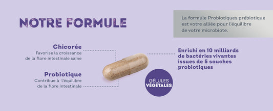 Vitavea Bien-être - Probiotiques & Prébiotique - 20 jours