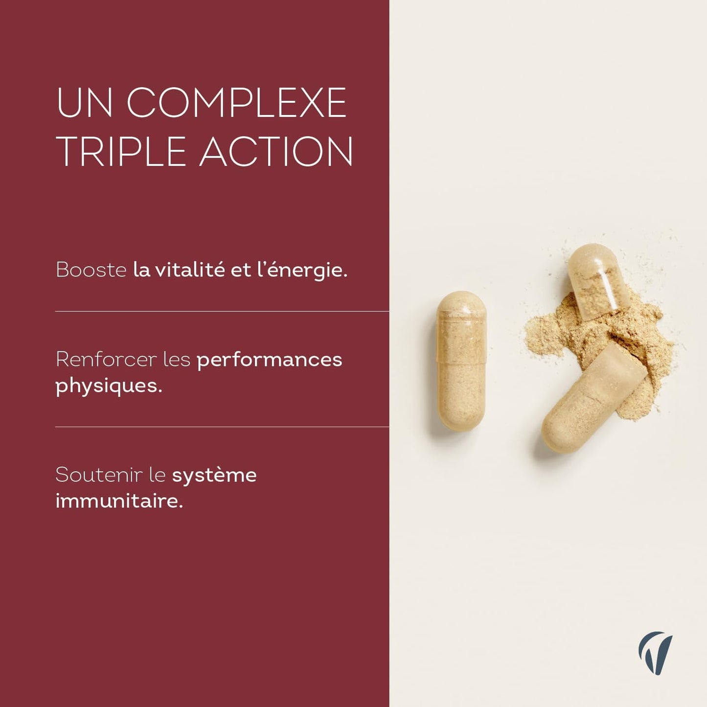 Vitavea Bienestar - Ginseng - Vitamina C y B5 Tono e Inmunidad - 45 días