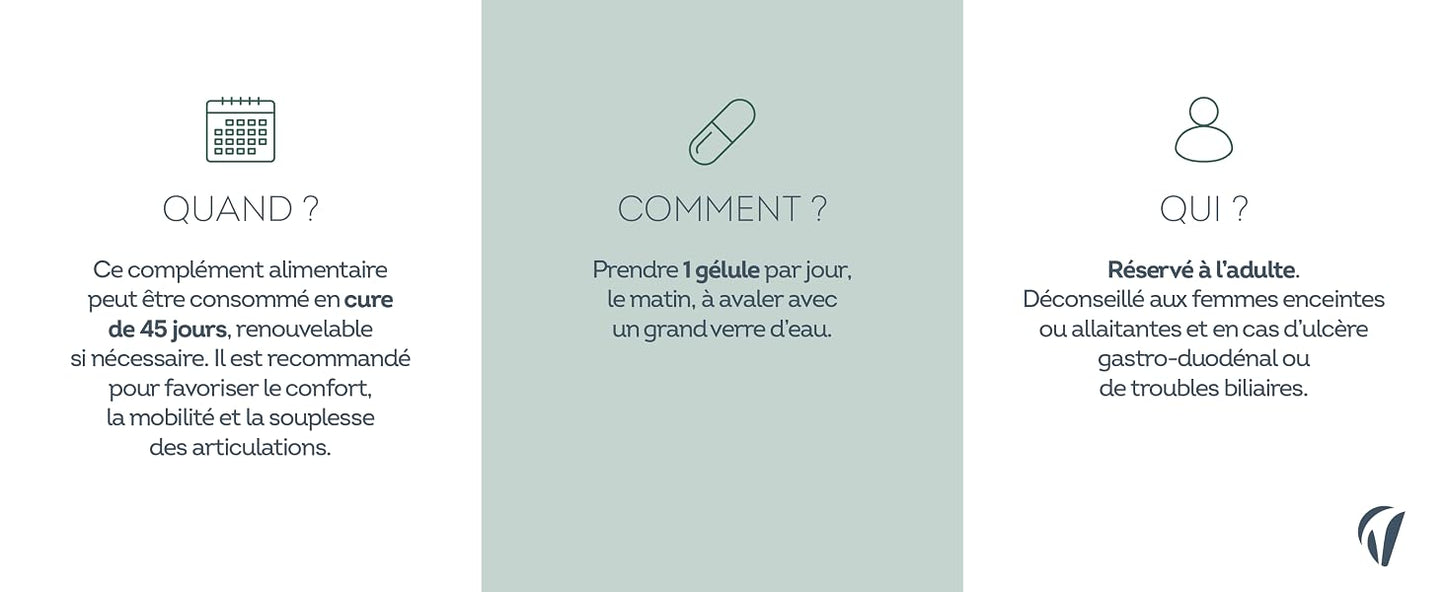 Vitavea Bien-être - Harpagophytum 2000mg - Confort Articulaire - 45 jours