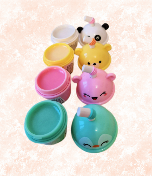 Baume à lèvres petits animaux forme milkshake Martinelia