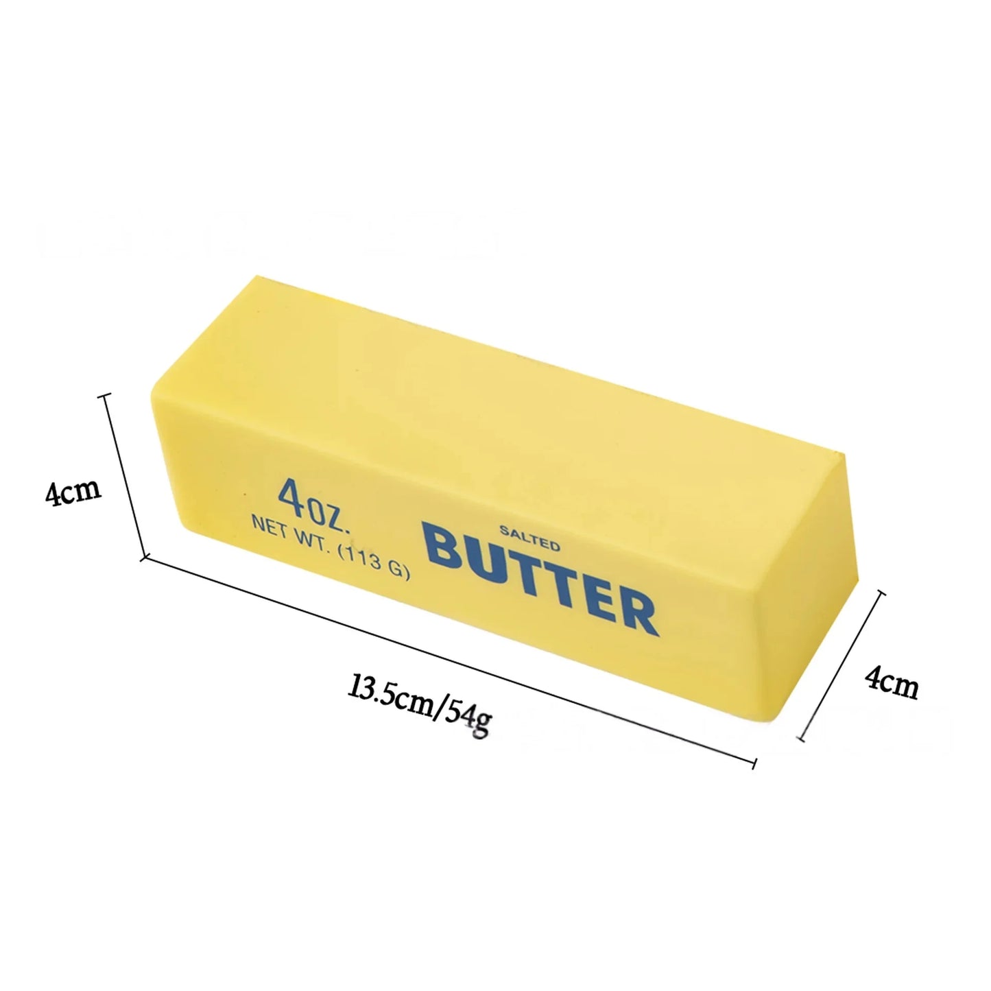 🧈 Jouet Anti-Stress Squishy Bâton de Beurre Remontée Lente & Texture Douce