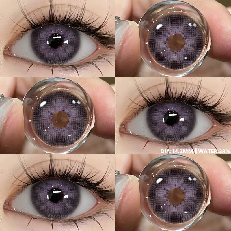 Lentilles de Contact Colorées Marron, Gris, Vert Bleu Effet Naturel 1 an PATAYA - SERBIE - RIAYDH