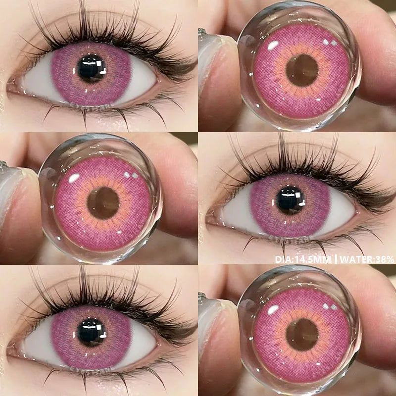 Lentilles de Contact Colorées Marron, Gris, Vert Bleu Effet Naturel 1 an PATAYA - SERBIE - RIAYDH