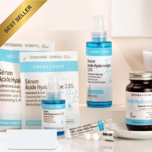 Aroma-zone Sérum concentrado de Ácido hialurónico 3,5% hidratación antiedad 100ml