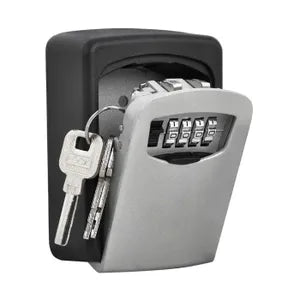 Caja de Seguridad para Llaves, Código Seguro, Alquiler de Alojamientos Corta Estancia, Montaje en Pared, Llave, Cerradura