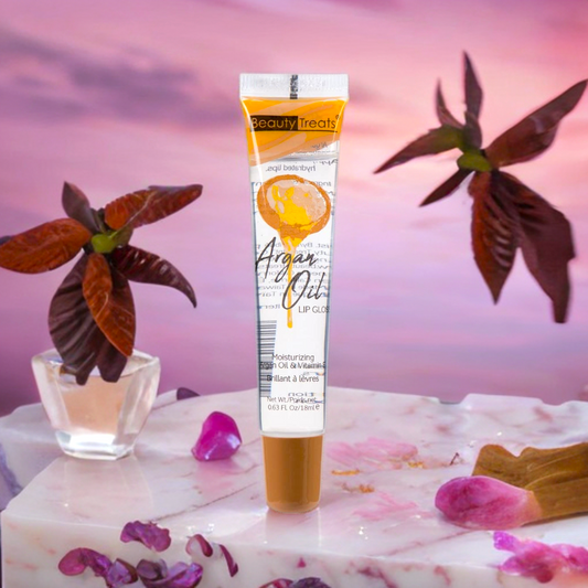 Huile Gloss pour les Lèvres à l'Argan - Mes Petits Moments