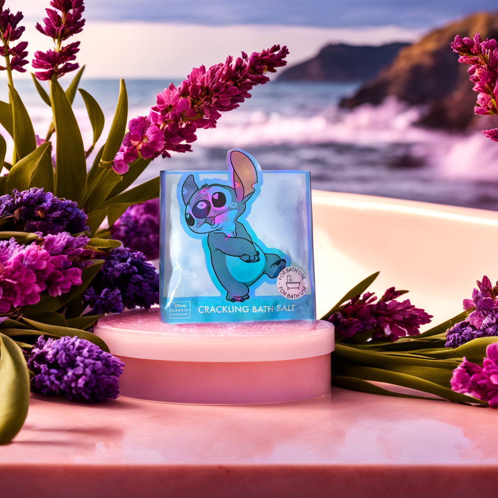 Sel de bain effervescent crépitant - Stitch Disney